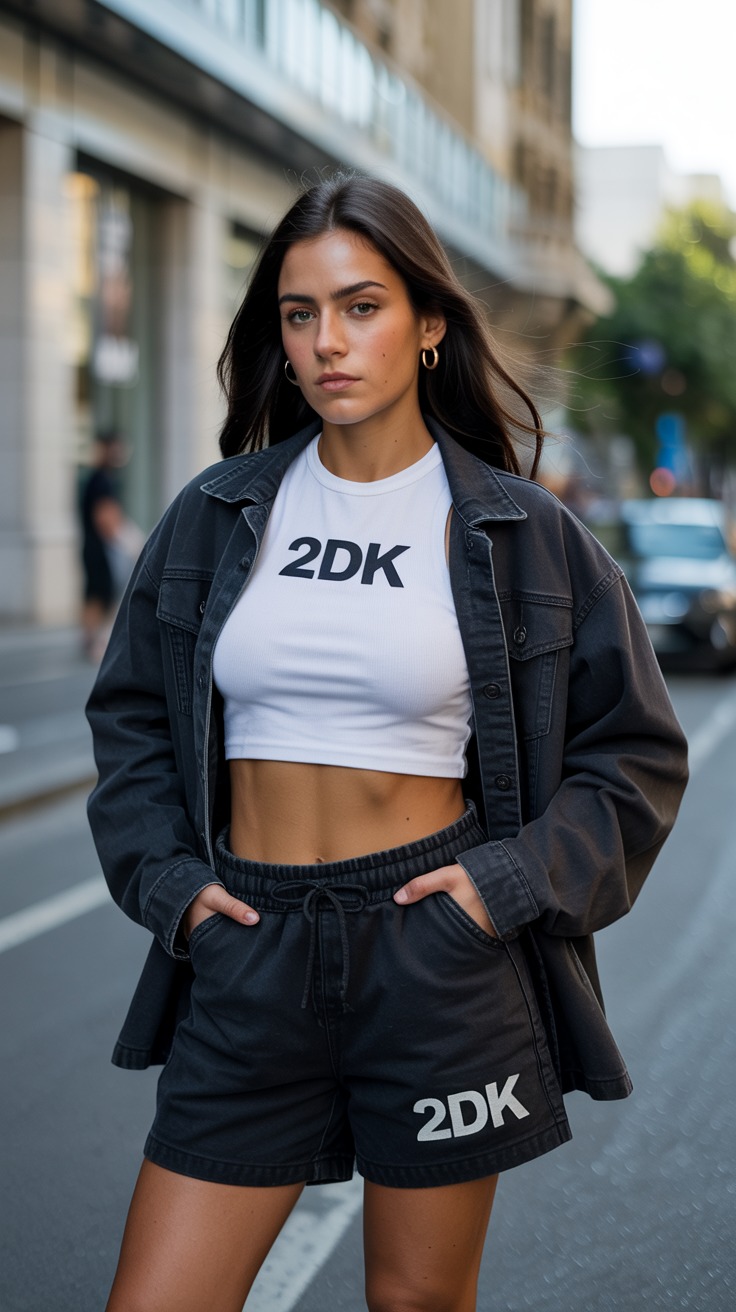 Um carro de luxo com iluminação moderna estacionado em um ambiente sombrio, iluminado apenas por neon.